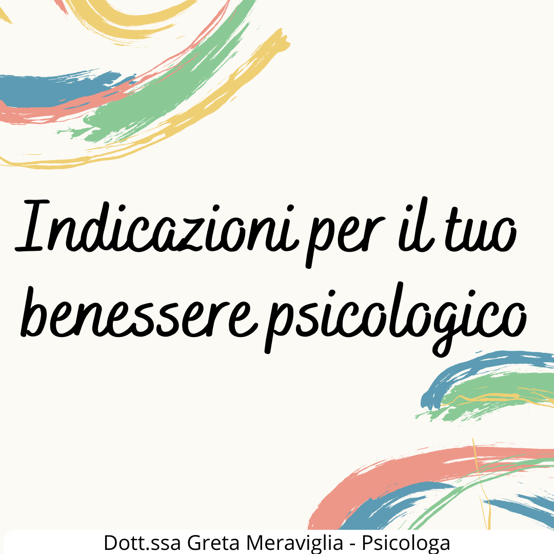 benessere psicologico